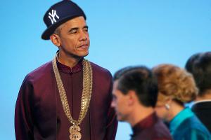 Барака Обаму назвали в Китае рэпером и лоботрясом