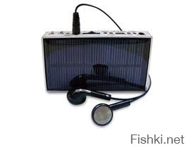 MP3-плеер на солнечных батарейках Solar MP3 Player—$33.80