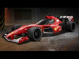 Концепт болида Формулы-1 2017-го года