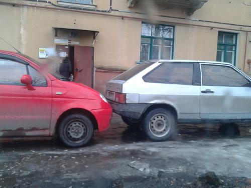 я паркуюсь как....могу