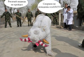 Репетиция побега животных из своих вольеров