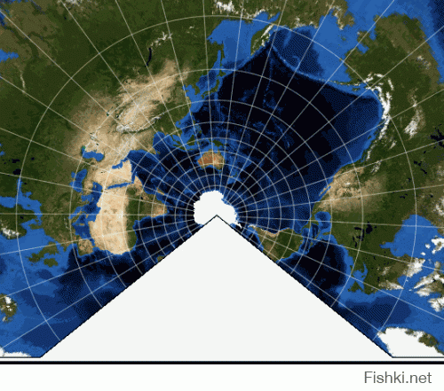 Хм.. как-то так выглядит мир на карте пингвинов...