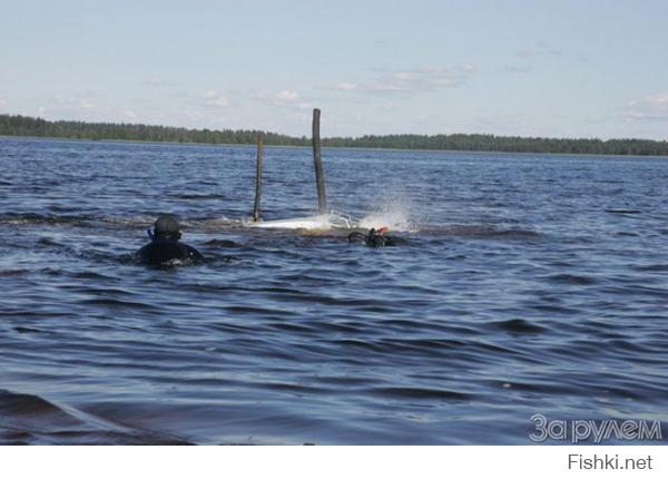 Журнал "За рулём" на ниве по дну водоёма ездил: