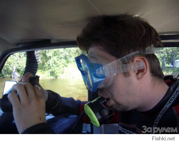 Журнал "За рулём" на ниве по дну водоёма ездил: