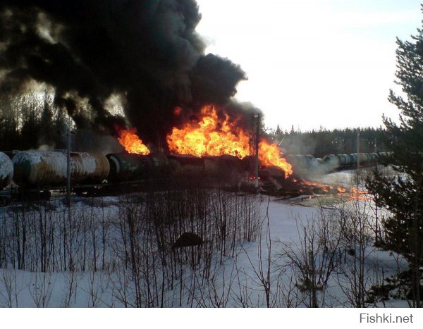 Вот какие ещё бывают происшествия на железных дорогах: