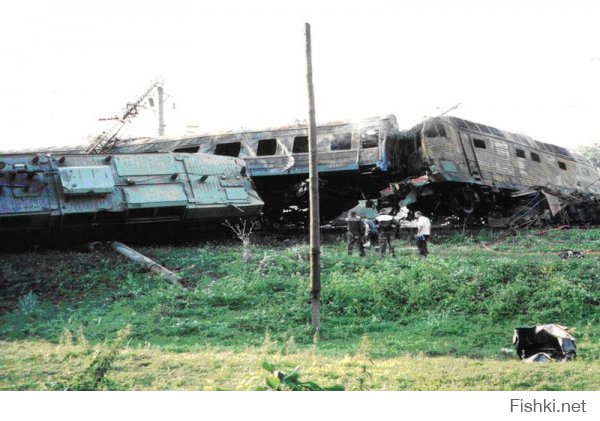 Вот какие ещё бывают происшествия на железных дорогах: