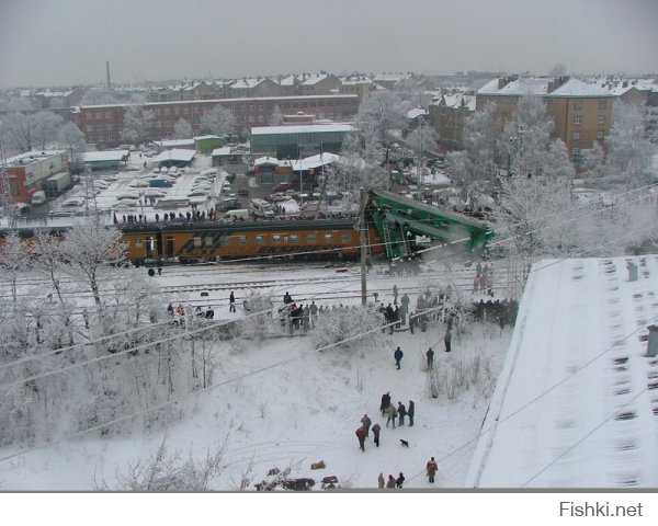 Вот какие ещё бывают происшествия на железных дорогах: