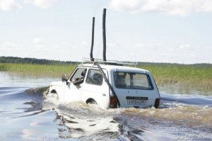 Тюнинг Нивы для подводной езды: