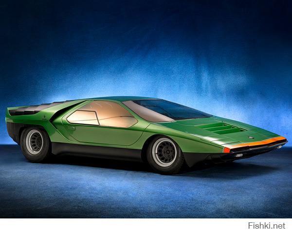 Alfa Romeo Carabo, 1968 год

"Именно этот автомобиль начал эру клиновидных машин. Его дизайнер – маэстро Марчелло Гандини, впоследствии прославившийся такими машинами, как Lancia Stratos, Lamborghini Countach и Diablo."