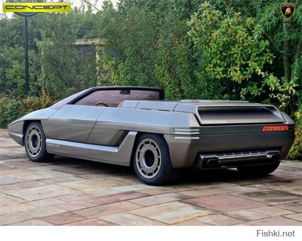 CONCEPT. Lamborghini Athon Speedster Concept (1980)