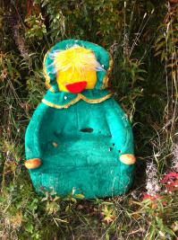 вот как то так... не скамейка, но подрастет