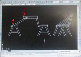 Идея прикольная, но вижу касяк, который нужно слочно исправлять.
Если встать с лавки одни, даже слегко опираясь на место указаное стрелкой, ппц котёнку.