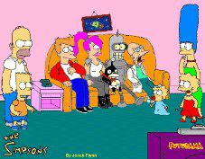 Как бы выглядели Симпсоны из разных мультсериалов