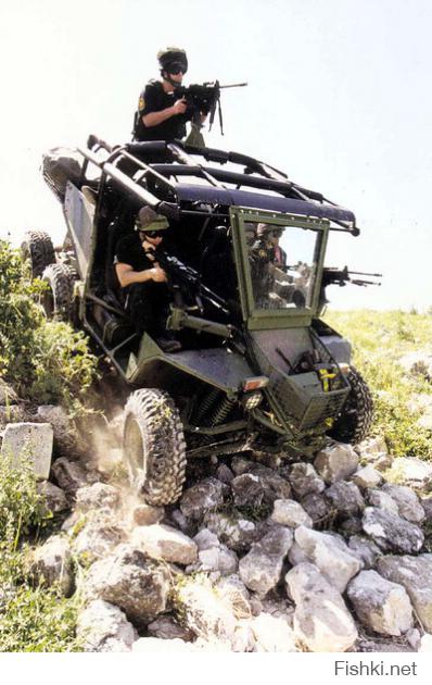 Израильский военный багги М-626/G Desert Raiders (FAV - Fast Attack Vehicle) (6х6)