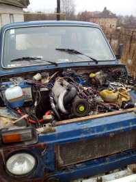 Дизельная НИВА. И в лес не жалко