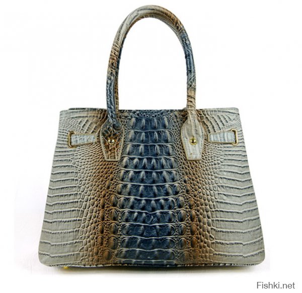 Факт 11 из крокодиловой кожи получаются великолепные сумочки, которые так любят женщины всей планеты.