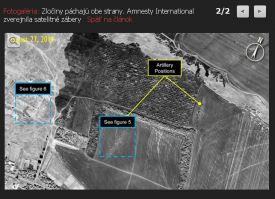 На сайте Международной амнестии (организация такая) 
В описании снимков сказано, что это Старобешевский район Донецкой области, недалеко от границы с Россией.
Вот такую картинку на ту же тему с одного польского сайта сдернул.