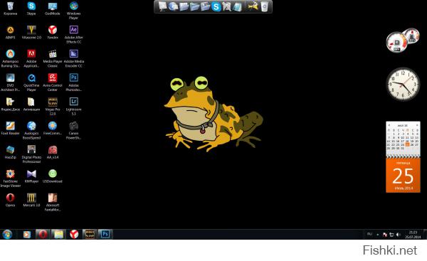 "Рабочий стол" для Фишек.