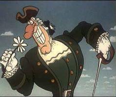 Напомнило эпичную драку доктора Ливси из Остров сокровищ