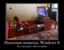 Не место красит Windows, а Windows место.