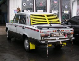 Суровый тюнинг наших машин