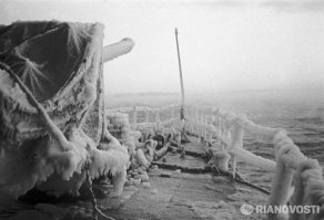 Мой дед там воевал на Большом охотнике №214. Охранял конвои от подлодок, участвовал в высадках, за одну получил медаль за боевые заслуги. 
Кстати говоря, был удивлён когда узнал, что БО №214 был раньше американским кораблём USS SC-1840. Не знал раньше.