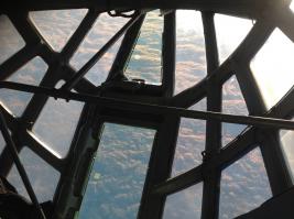 11000 где то над тайгой между Комсомольском на Амуре и Москвой