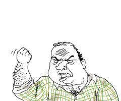 Не занимай левый ряд при свободном правом!