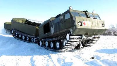 "Витязь" Д-30П  - ВОТ ЭТО вездеход, а то так...Внедоржник...