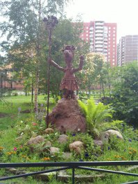 санкт-петербург, коломяги.

вот такая прелесть стоит у меня во дворе возле детского садика :)