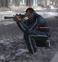 Из Call of duty, похож образ машкова