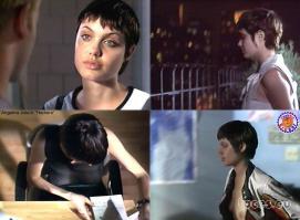 Джоли в фильме "Хакеры".