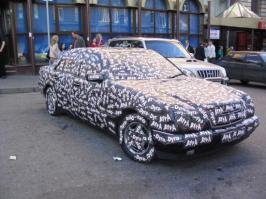 Прикольные надписи на машинах