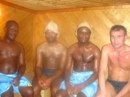 Вот баня по чёрному!