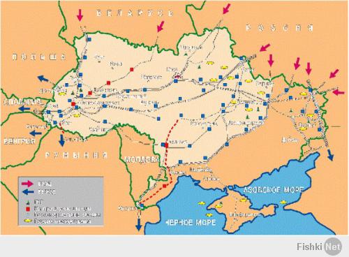 вот правильная карта украины )))