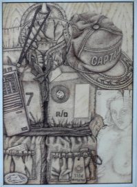 Так я когда-то баловался в молодости на вахте... тоже шариковой.