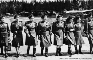 Ночные ведьмы и регулировщица "победы"