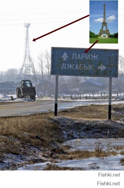 Забавные названия городов