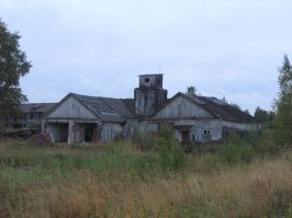 Помню, бывал я в заброшенном поселке Совза. Жутковатое место. Как представишь себя на месте семьи, которая последняя оттуда уезжала, когда уже полгода не было даже света... А вокруг-то на десятки километров одни болота