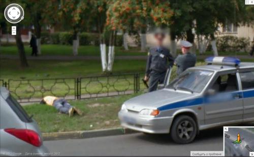 25 курьёзных и комичных момента снятых google street view