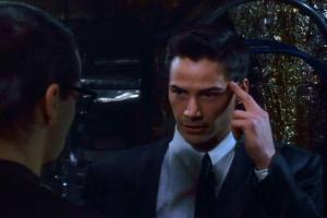 Он не забыл :) Ему просто места под фото не хватало