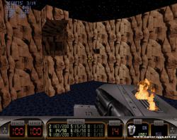 Первый напомнил уровень из Duke Nuken 3D