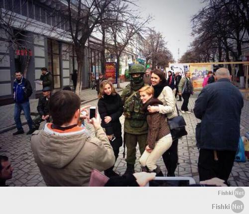 Севастополь,центр города 2 марта 2014