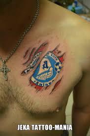 Татуировки футбольных фанатов