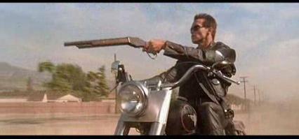 да ладно.
я видел в кино какая у них культура вождения.
вспомните шварцнеггера  в терминаторе на мтоцикле ))))