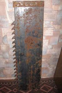 Или из полотен для пилорам,я из таких делал: