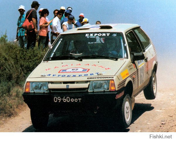 Lada Samara Acropolis Rally '1989
Подготовленная версия ВАЗ 21083 для участия в ралли. Экипаж Сергей Алясов - Александр Левитан на ралли "Акрополис" в Греции в 1989 году занял 2 место в классе, 13 место - в Группе А.