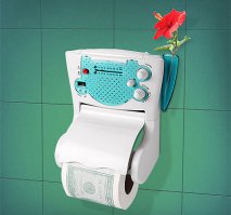 Подборка прикольных держателей для туалетной бумаги