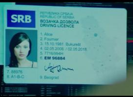 "Человек ноября", простое сербское имя -Возачка Дозвола.