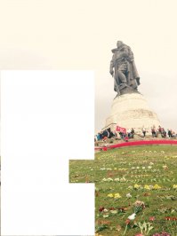 Воин- Освободитель в Берлине на 9 мая